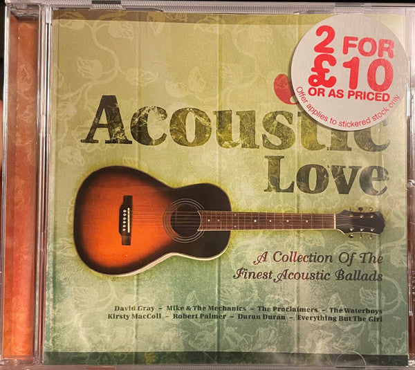 Various : Acoustic Love (A Collection Of The Finest Acoustic Ballads) (CD, Comp)