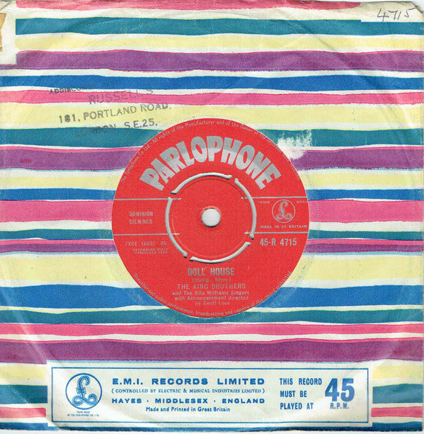 The King Brothers And The Rita Williams Singers : Doll House / Si Si Si (7", Single)