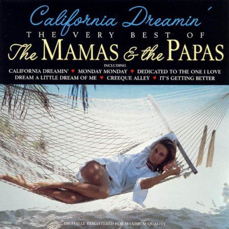 The Mamas & The Papas : California Dreamin' (The Very Best Of The Mamas & The Papas) (CD, Comp)