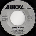 David Starr (3) : Shake A Hand  (7", Single, Styrene)