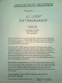 DJ Loop (4) : Extravaganza (12", W/Lbl)
