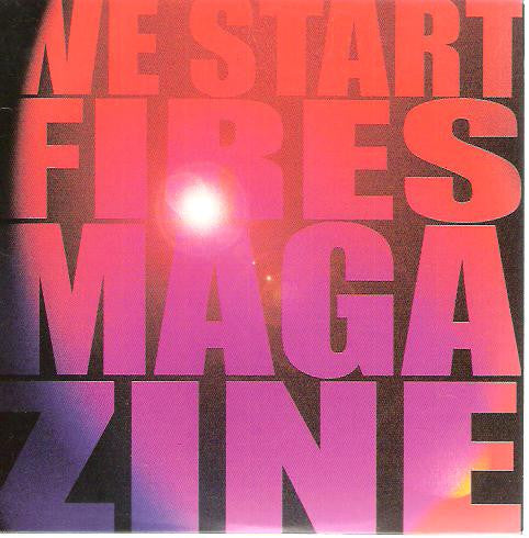 We Start Fires : Magazine (CD, Single)