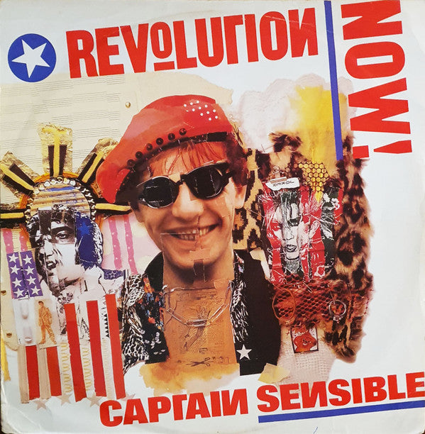 Captain Sensible : Revolution Now (12", Single)