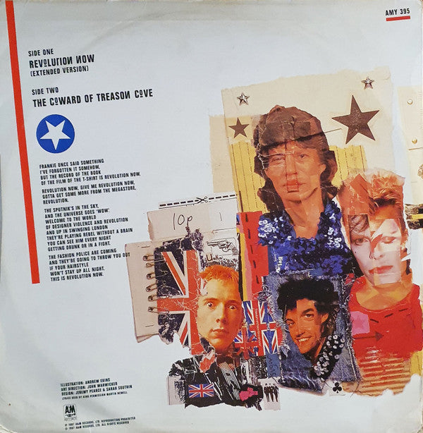 Captain Sensible : Revolution Now (12", Single)