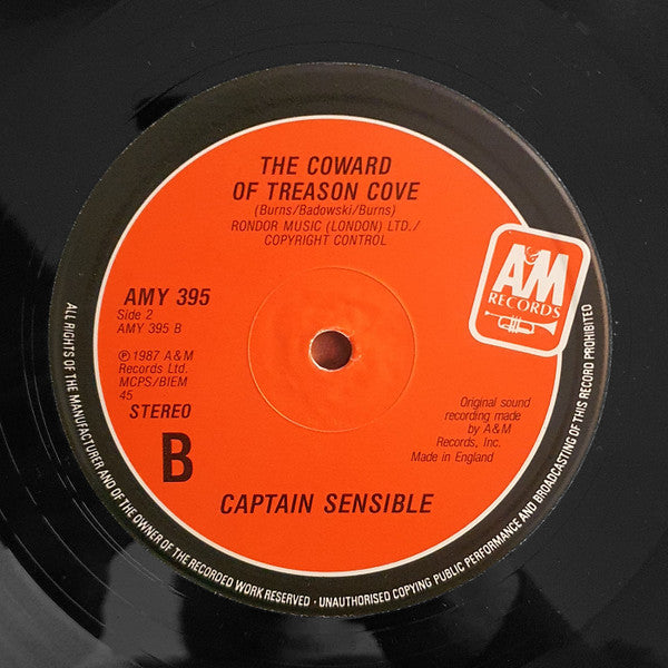Captain Sensible : Revolution Now (12", Single)