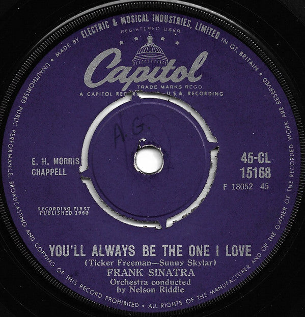 Frank Sinatra : You'll Always Be The One I Love / Ol' Mac Donald (7", Single)