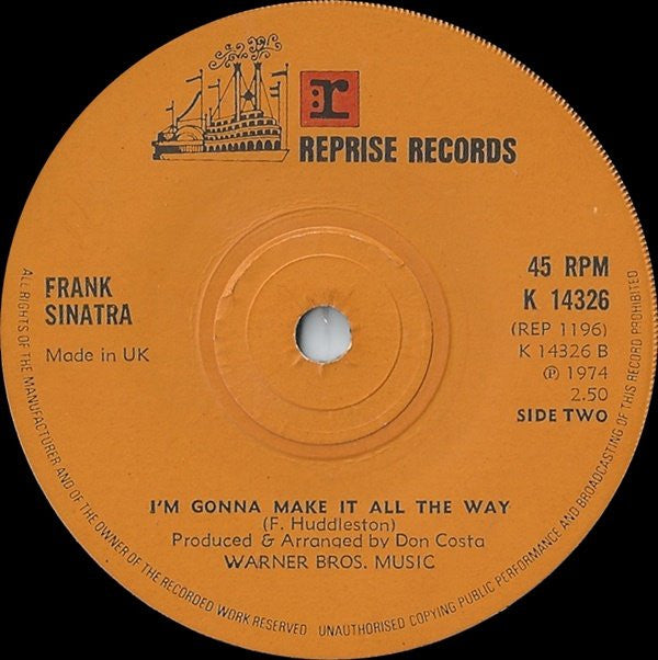 Frank Sinatra : Bad, Bad Leroy Brown (7")