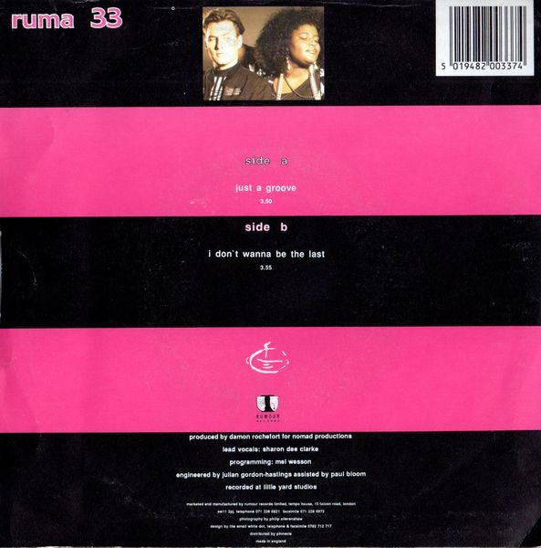 Nomad : Just A Groove (7", Pap)