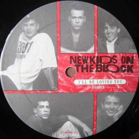 New Kids On The Block : I'll Be Loving You (Forever) (12", Maxi)