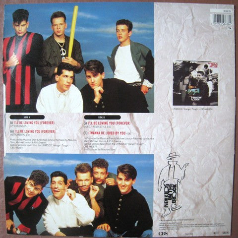 New Kids On The Block : I'll Be Loving You (Forever) (12", Maxi)