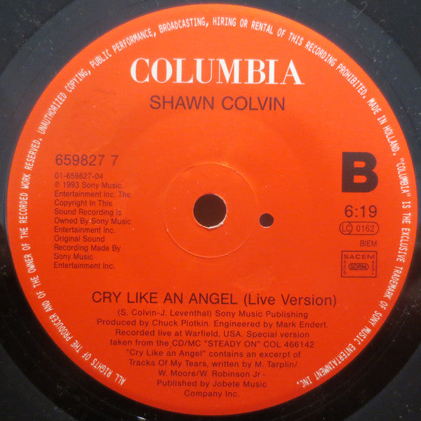 Shawn Colvin : I Don't Know Why (7", Single)