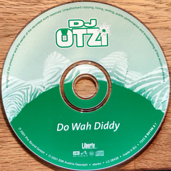 DJ Ötzi : Do Wah Diddy (CD, Single)