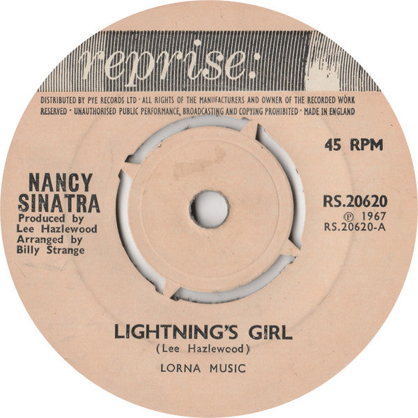 Nancy Sinatra : Lightning's Girl (7", Single)