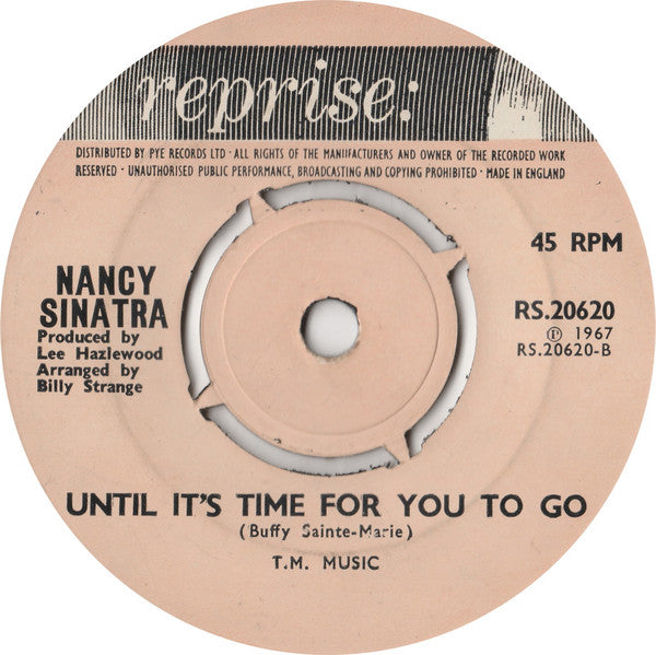 Nancy Sinatra : Lightning's Girl (7", Single)