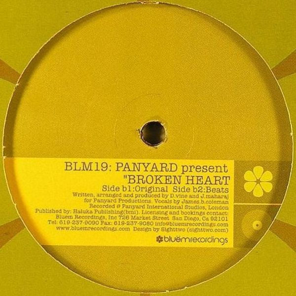 Panyard : Broken Heart (12")
