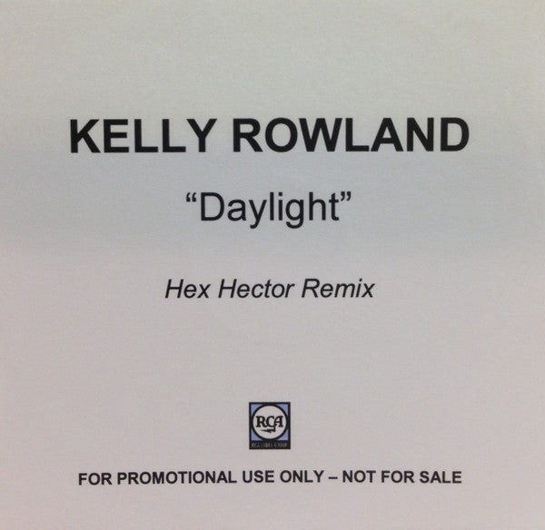Kelly Rowland : Daylight (CDr, Single, Promo)