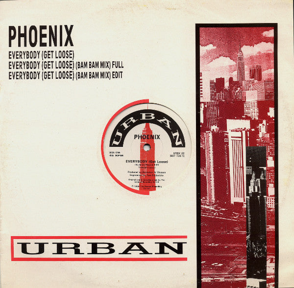 Phoenix (10) : Everybody (Get Loose) (12")
