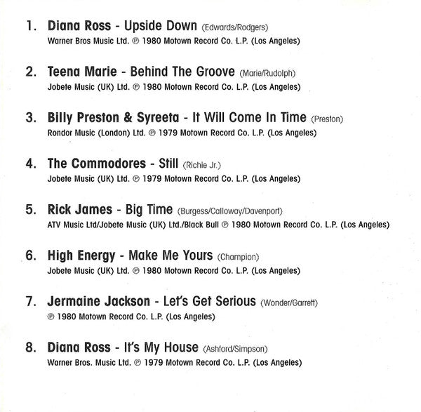 Various : Motown Chartbusters Volume 11 (CD, Comp, RE)