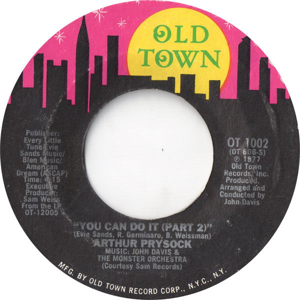 Arthur Prysock : You Can Do It (7", Single, Styrene)