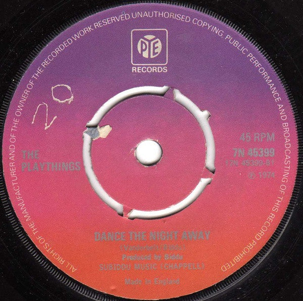 The Playthings : Surrounded By A Ray Of Sunshine (7", Sil)