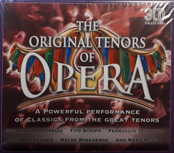 Various : The Original Tenors Of Opera  (3xCD, Comp)
