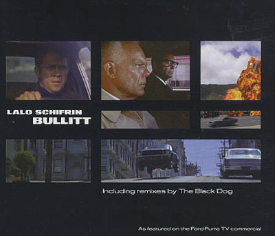 Lalo Schifrin : Bullitt: The Black Dog Remixes (12", Promo)
