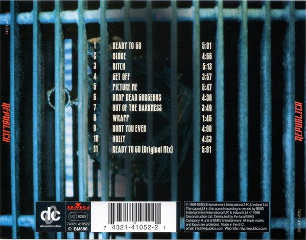 Republica : Republica (CD, Album)