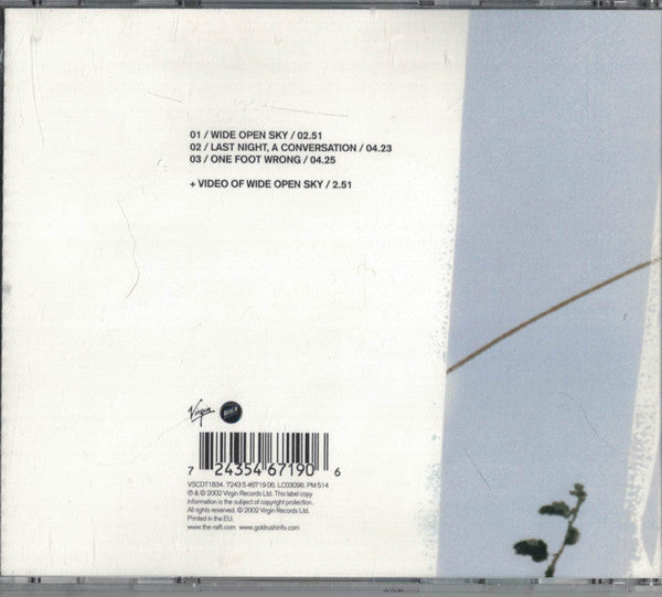 Goldrush (2) : Wide Open Sky (CD, Single, Enh)