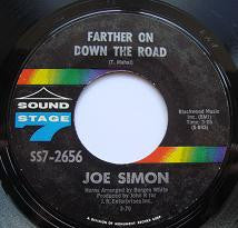 Joe Simon : Farther On Down The Road / Wounded Man (7")