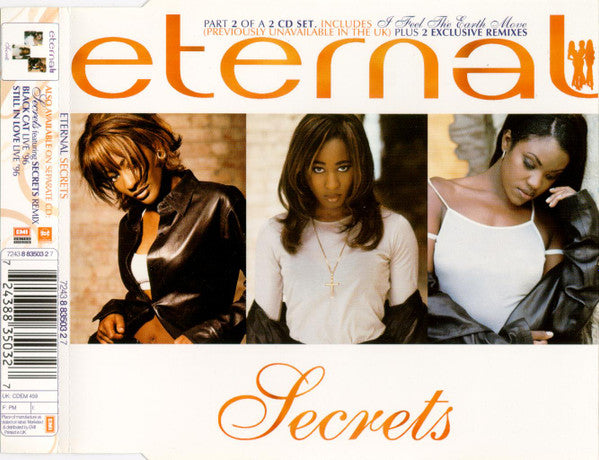 Eternal (2) : Secrets (CD, Single, CD2)