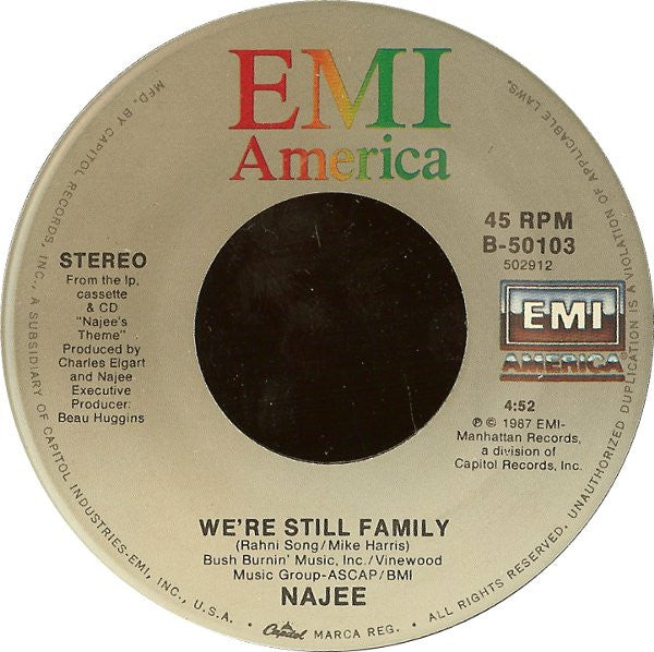 Najee : Mysterious (7")
