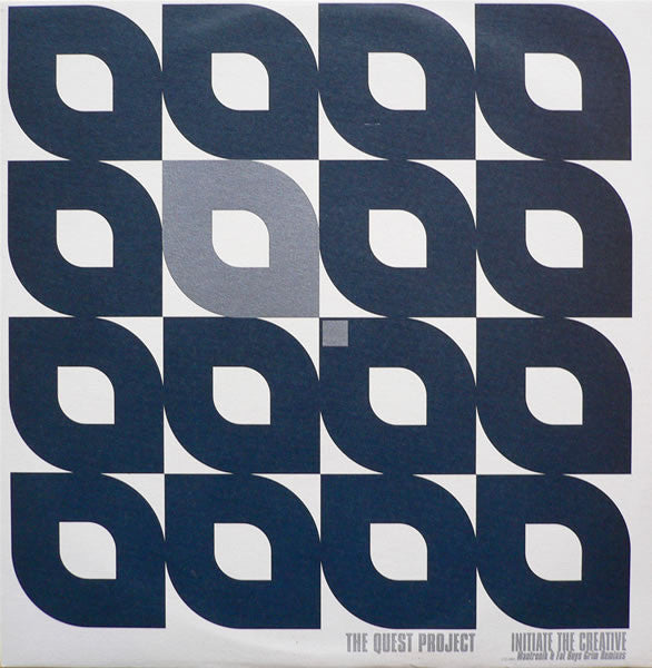 The Quest Project : Initiate The Creative (Mantronik & Fat Boys Grim Remixes) (12", Promo)