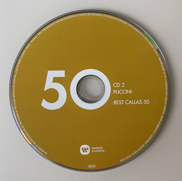 Maria Callas : Best Callas 50 (3xCD, RE + Box)
