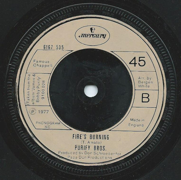 James & Bobby Purify : Slow Dancing (7", Single)