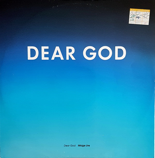 Midge Ure : Dear God (12", Single)