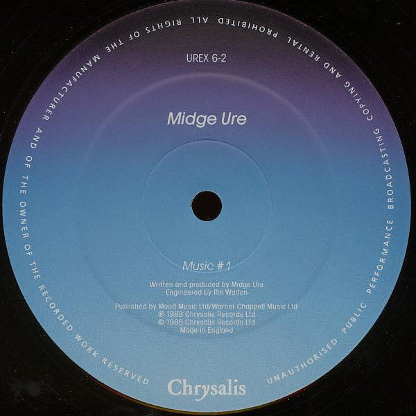 Midge Ure : Dear God (12", Single)