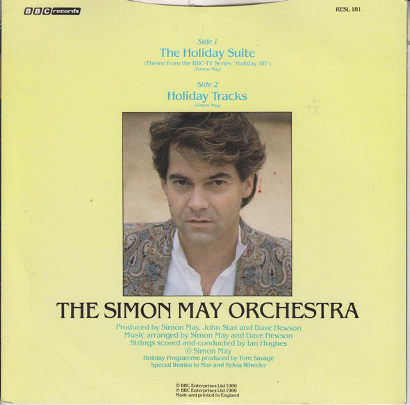 The Simon May Orchestra : The Holiday Suite (7", Single)