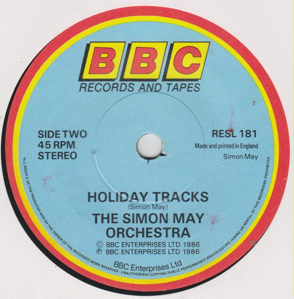 The Simon May Orchestra : The Holiday Suite (7", Single)