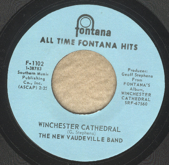 The New Vaudeville Band : Winchester Cathedral (7", Single)