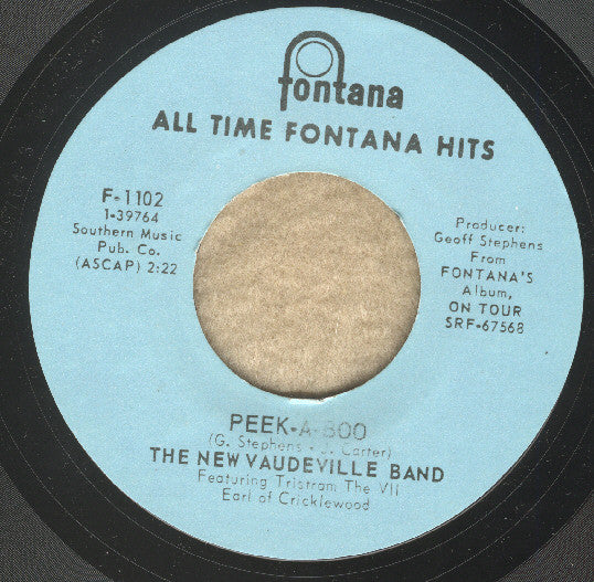 The New Vaudeville Band : Winchester Cathedral (7", Single)