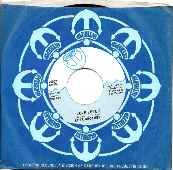 Leer Brothers : Love Fever (7", Styrene)