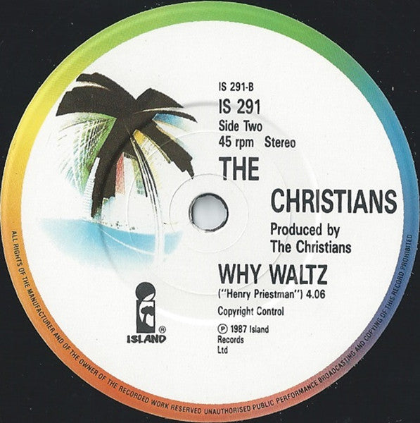 The Christians : Forgotten Town (7", Single)