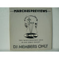 Various : March 85 Previews (LP, Comp)
