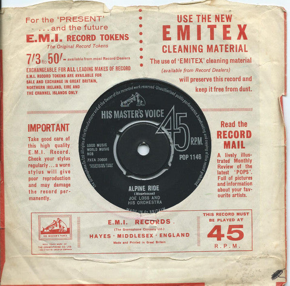 Joe Loss & His Orchestra : Really Madison (7")