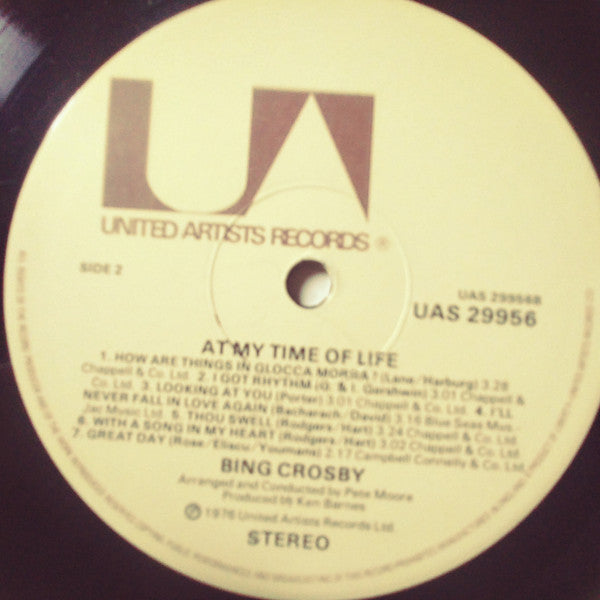 Bing Crosby : At My Time Of Life (LP, Comp)