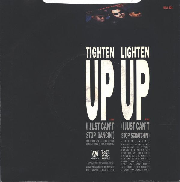 Wally Jump Jr & The Criminal Element : Tighten Up (I Just Can't Stop Dancin') (7", Single, Sil)