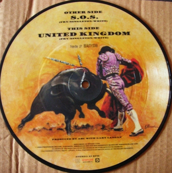 ABC : S.O.S. (7", Single, Pic)