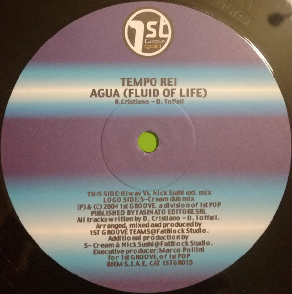 Tempo Rei : Agua (Fluid Of Life) (12")