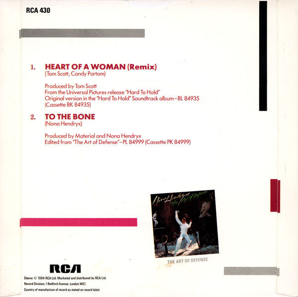 Nona Hendryx : Heart Of A Woman (7", Single)