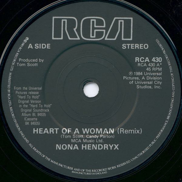Nona Hendryx : Heart Of A Woman (7", Single)